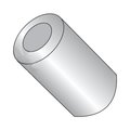 Newport Fasteners Round Spacer, #10 Screw Size, Plain Aluminum, 5/8 in Overall Lg, 0.192 in Inside Dia 259827